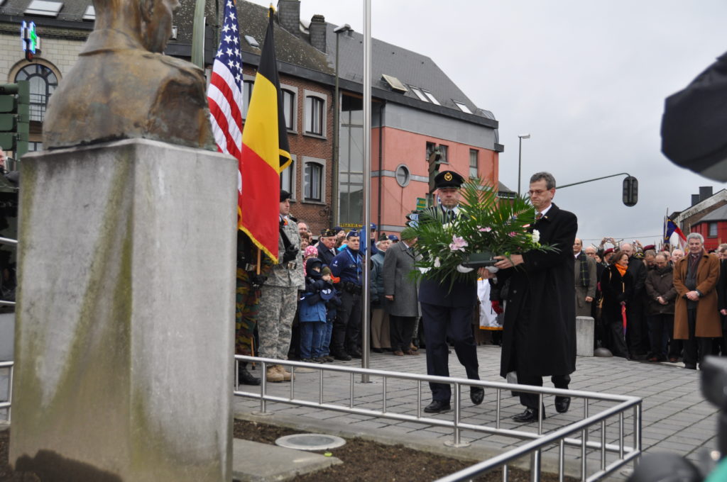 McAuliffe Memorial Bastogne (The U.S. Army via wiki commons)