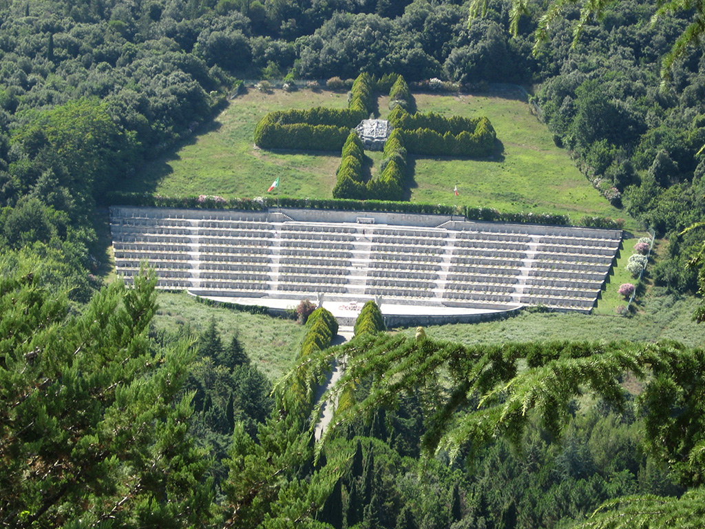 Der polnische Soldatenfriedhof von Monte Cassino