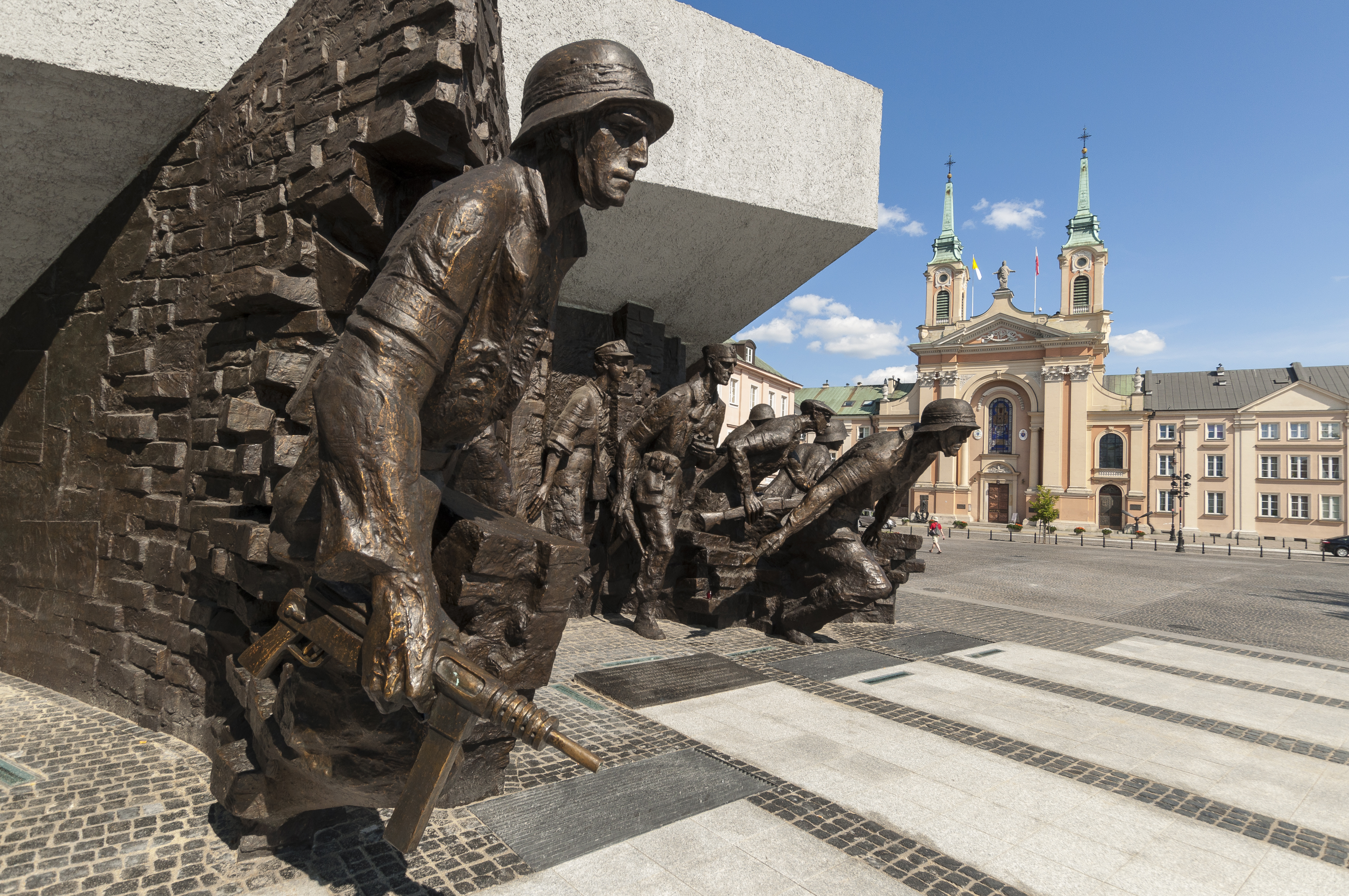 Monument voor de Opstand in Warschau