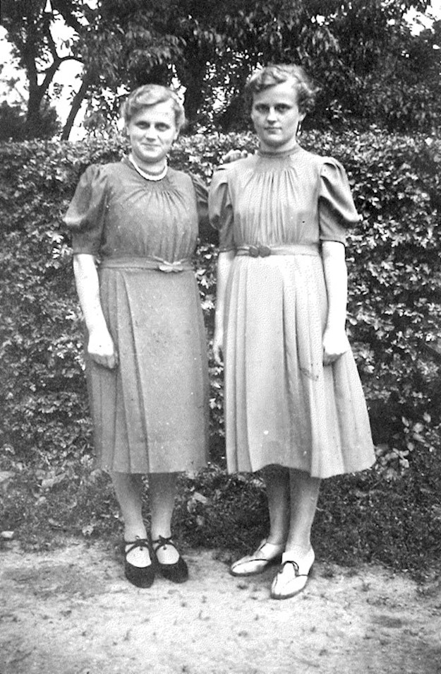 Helene Palm with her sister Maria. © Privatfoto Helene Palm – Rechte überlassen