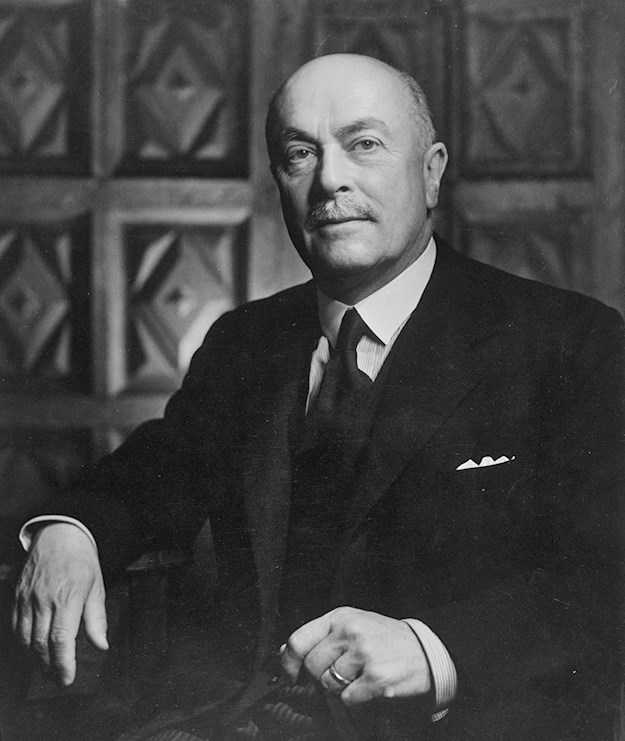 The Belgian Prime Minister Hubert Pierlot, 1947. © Dutch National Archives