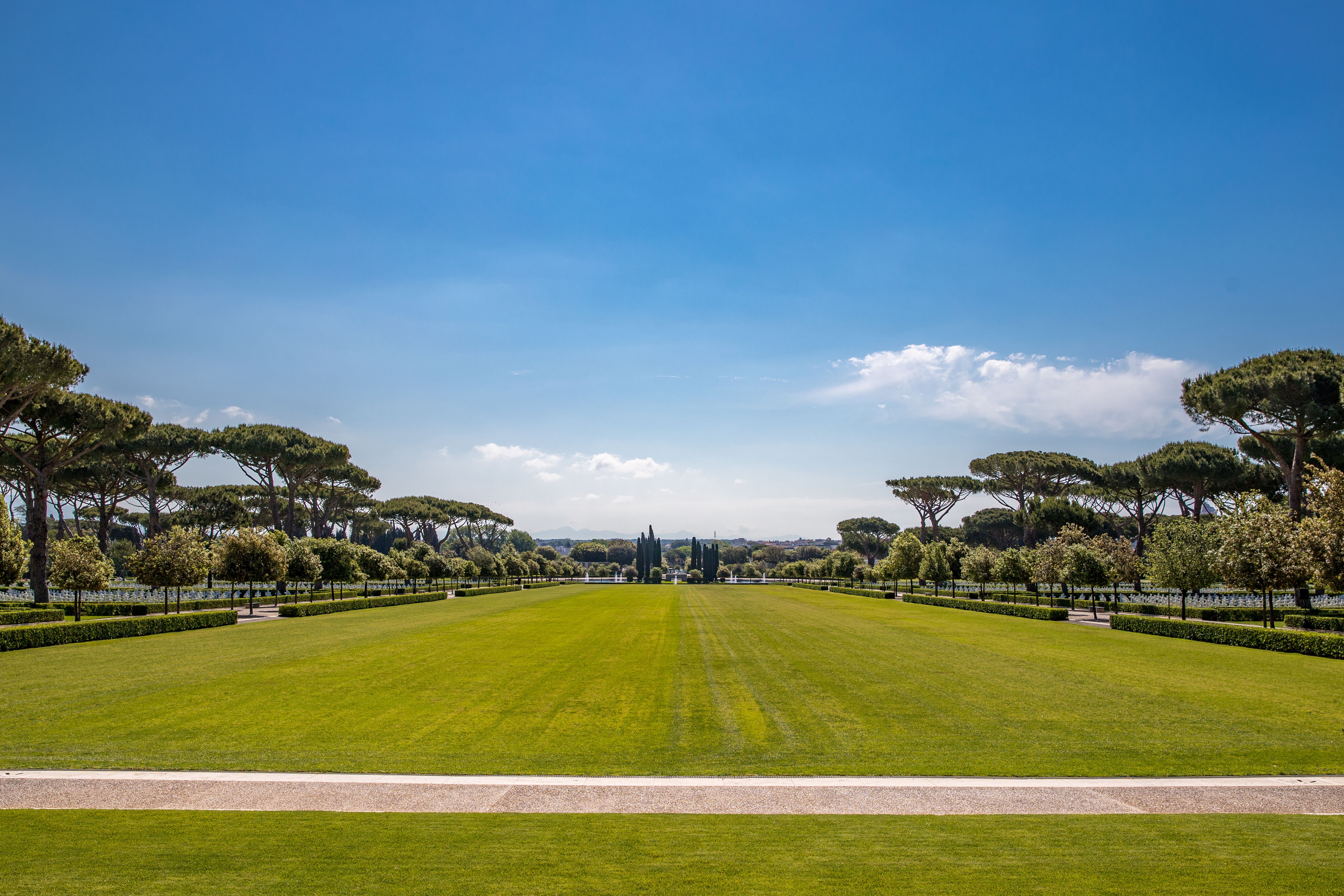 Amerikanischer Soldatenfriedhof Sizilien-Rom