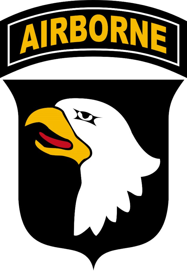 Patch of the United States Army's 101st Airborne Division. © Creative Commons