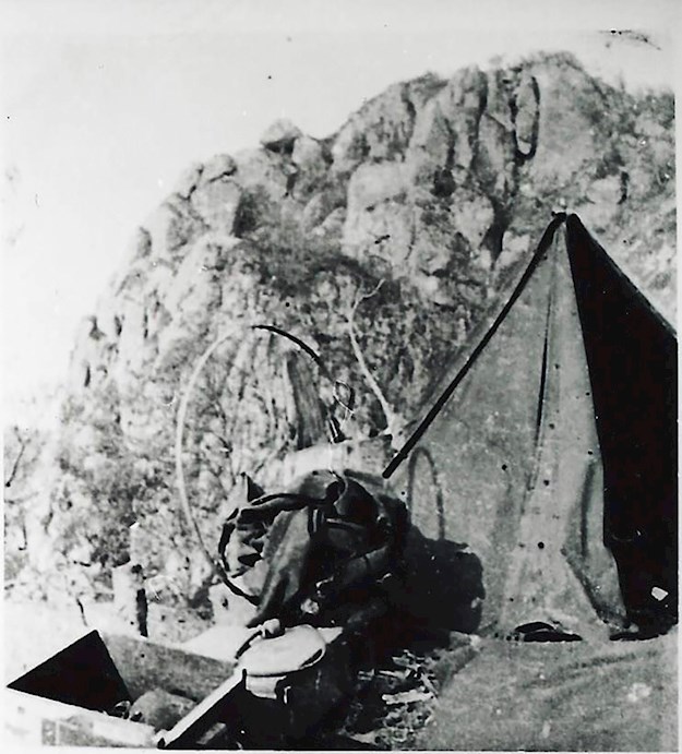 Alpini observation point near Monte Marrone May 1944. © Sergio Pivetta