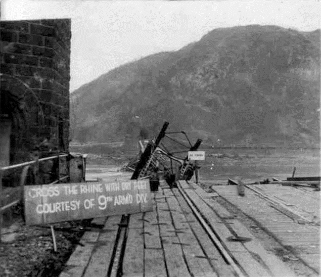 Collapsed Remagen Bridge