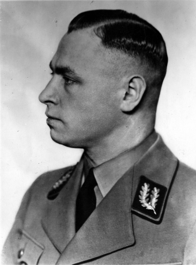 Josef Grohé, leider van het burgerlijk bestuur (Zivilverwaltung) voor België en Noord Frankrijk vanaf juli 1944