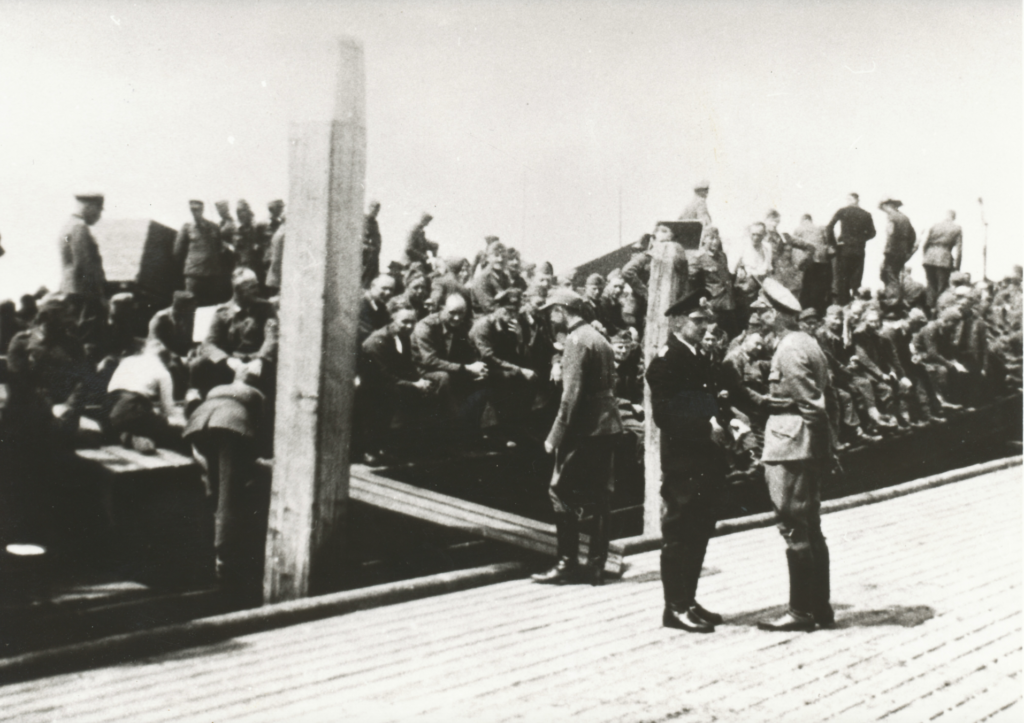 De laatste Duitsers hebben Oostmahorn verlaten op 11 juni. Archief Bunkermuseum Schlei