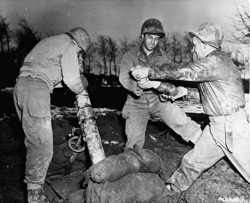 Rott, Dec 1944, 8th American Infantry Division, 86th Chemical Mortar Battalion